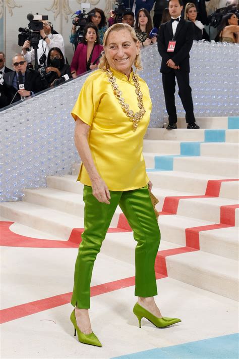 miuccia prada at met gala|mrs Prada 90s outfits.